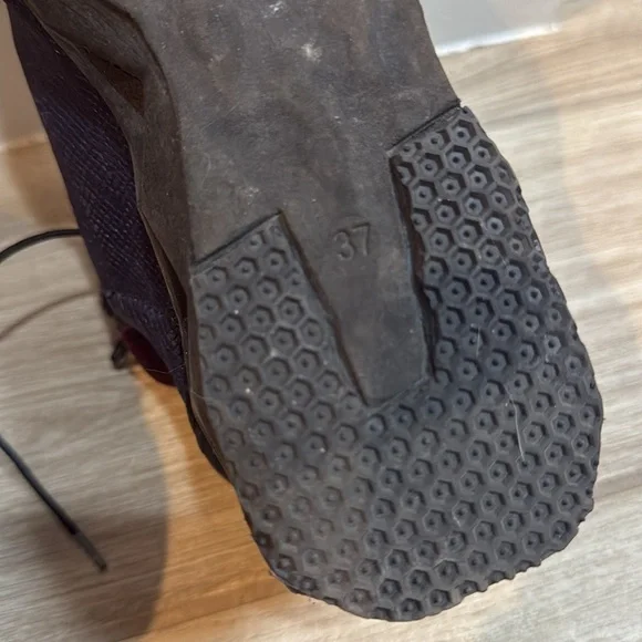 Super cool A.S.98 shoes size 37 u.s. 6.5 blue textured shoes and rivets A.S. 98 - Picture 6 of 9